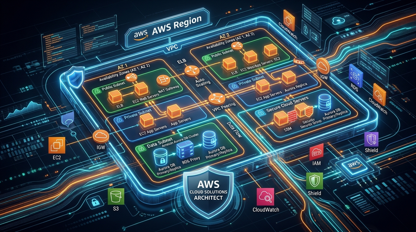 AWS Cloud Solutions Architect Training Architecture