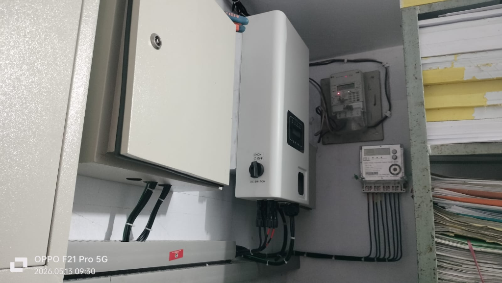 Smart Solar Inverter, DC Switchgear and Digital Metering Room